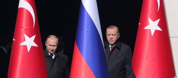 Türkiye Cumhurbaşkanı Recep Tayyip Erdoğan- Rusya Devlet Başkanı Vladimir Putin - Sputnik Türkiye