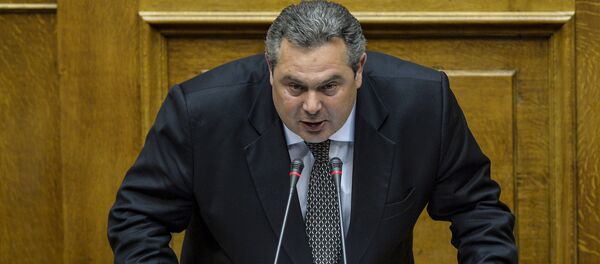 Yunanistan Savunma Bakanı Panos Kammenos - Sputnik Türkiye