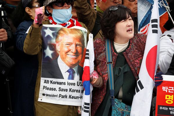 Güney Kore'de 'Seçimlerin Kraliçesi'ne 16 suçtan 24 yıl hapis - Sputnik Türkiye