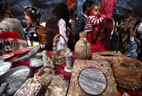 Irak’taki Kürt kültür festivalinden renkli kareler - Sputnik Türkiye