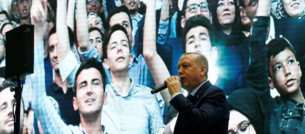 Erdoğan AKP Aydın - Sputnik Türkiye