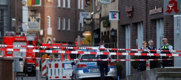 Almanya'nın Münster kentinde araçlı saldırı - Sputnik Türkiye