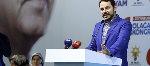 Enerji Bakanı Berat Albayrak - Sputnik Türkiye
