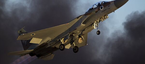 İsrail F-15 savaş uçağı - Sputnik Türkiye