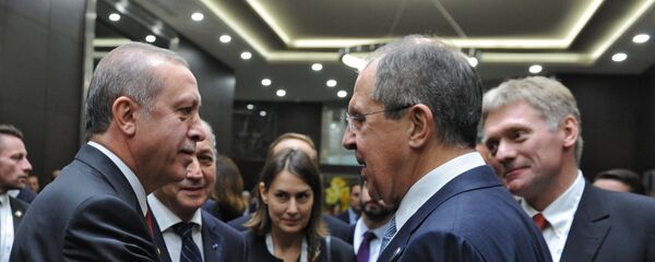 Cumhurbaşkanı Recep Tayyip Erdoğan, Rusya Dışişleri Bakanı Sergey Lavrov (G-20, ANTALYA, 2015) - Sputnik Türkiye