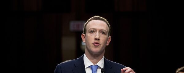 Facebook'un kurucusu Mark Zuckerberg - Sputnik Türkiye