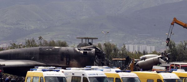 Cezayir-Uçak kazası - Sputnik Türkiye