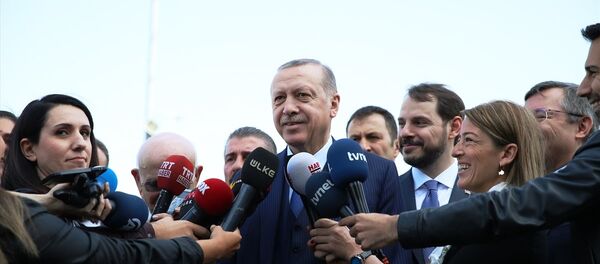 Cumhurbaşkanı Recep Tayyip Erdoğan - Sputnik Türkiye