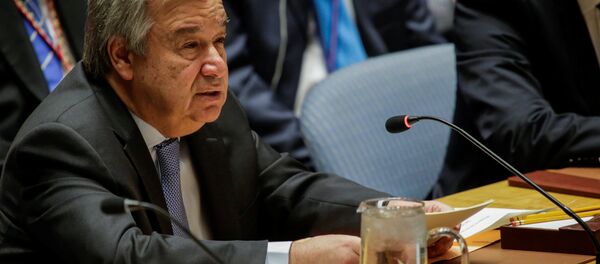 BM Genel Sekreteri Antonio Guterres - Sputnik Türkiye