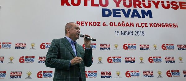 Cumhurbaşkanı ve AK Parti Genel Başkanı Recep Tayyip Erdoğan - Sputnik Türkiye