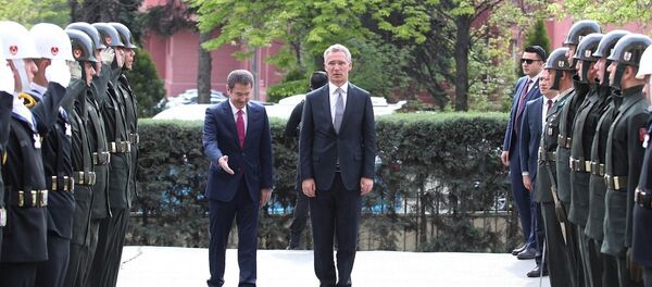 Nurettin Canikli - Jens Stoltenberg - Sputnik Türkiye