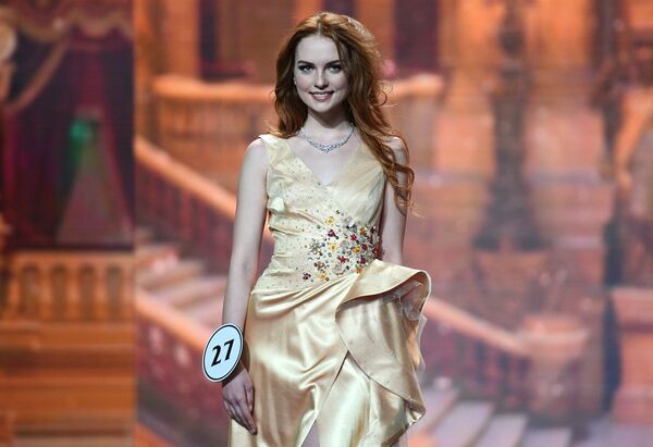 Miss Rusya 2018 Yarışması finali - Sputnik Türkiye