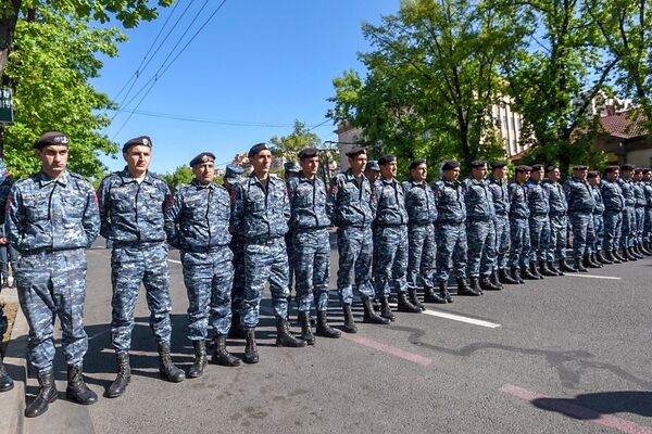 Erivan'da protesto gösterileri - Sputnik Türkiye