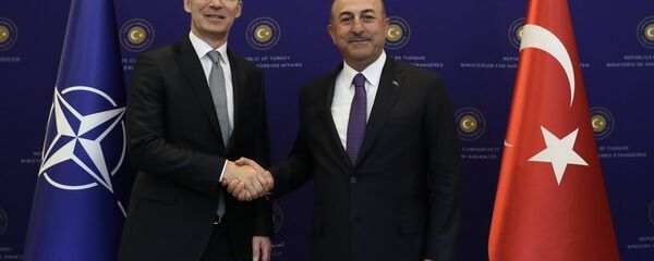 Mevlüt Çavuşoğlu - Jens Stoltenberg - Sputnik Türkiye