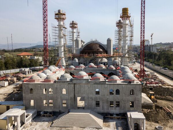 Simferopol'de Cuma Camii inşaatı - Sputnik Türkiye
