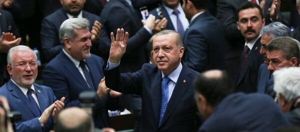 Cumhurbaşkanı ve AK Parti Genel Başkanı Recep Tayyip Erdoğan - Sputnik Türkiye