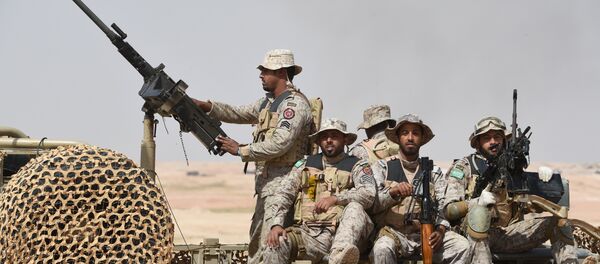 Suudi Arabistan'da Türkiye dahil 20 ülkenin kara-hava-deniz kuvvetlerinin katılımıyla Kuzey Yıldırımı tatbikatı, 10 Mart 2016. - Sputnik Türkiye