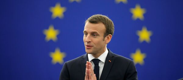 Fransa Cumhurbaşkanı Emmanuel Macron - Sputnik Türkiye