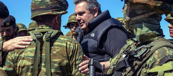Yunanistan Savunma Bakanı Panos Kammenos - Sputnik Türkiye