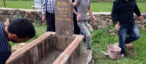 Ölmeden mezar taşını yaptırana yüzde 50 indirim - Sputnik Türkiye