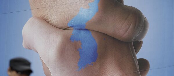 Birleşik Kore haritası Birleşik Kore haritası - Sputnik Türkiye