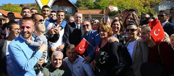 Novi Pazar'dan Cumhurbaşkanı Erdoğan'a fahri hemşehrilik - Sputnik Türkiye