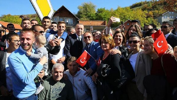 Novi Pazar'dan Cumhurbaşkanı Erdoğan'a fahri hemşehrilik - Sputnik Türkiye
