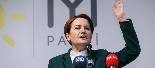 İYİ Parti Genel Başkanı Meral Akşener İYİ Parti Genel Başkanı Meral Akşener - Sputnik Türkiye