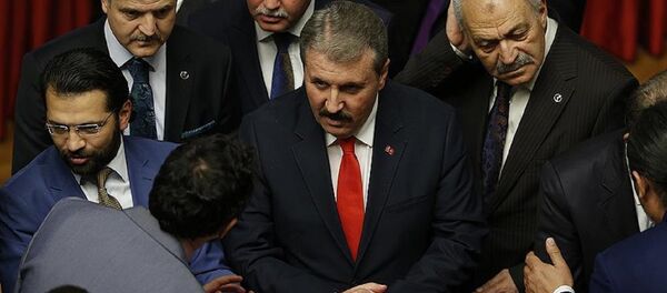 Büyük Birlik Partisi (BBP) Genel Başkanı Mustafa Destici - Sputnik Türkiye