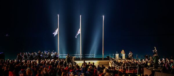 Anzak Koyu'nda 'Şafak Ayini' yapıldı - Sputnik Türkiye