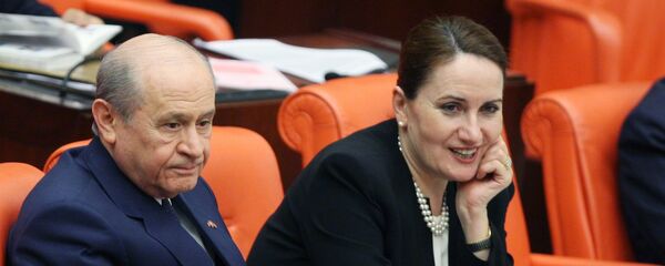 Devlet Bahçeli, Meral Akşener - Sputnik Türkiye