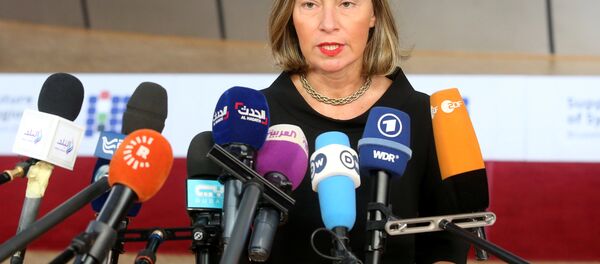 AB Dışişleri ve Güvenlik Politikaları Yüksek Temsilcisi Federica Mogherini - Sputnik Türkiye