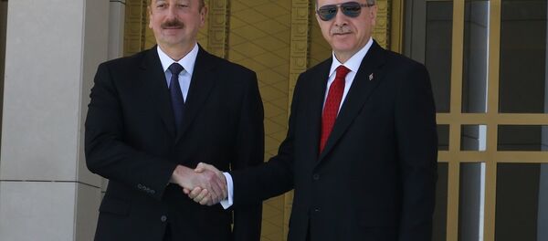 İlham Aliyev -Recep Tayyip Erdoğan - Sputnik Türkiye