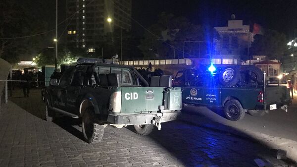 Kabil'de patlama yeri - Sputnik Türkiye