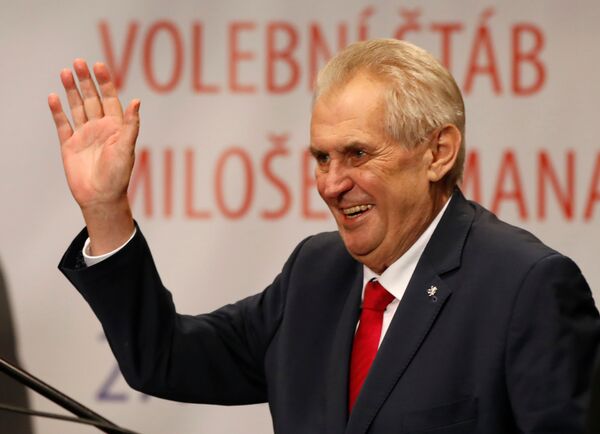 Çekya Devlet Başkanı Milos Zeman - Sputnik Türkiye