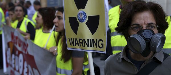 Kıbrıs'ta Akkuyu protestosu - Sputnik Türkiye