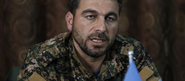 Menbiç Askeri Meclisi Genel Komutanı Ebu Adıl - Sputnik Türkiye