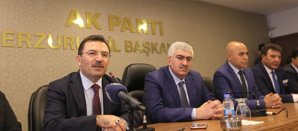 Selami Altınok AK Parti Erzurum il başkanlığını ziyaret etti - Sputnik Türkiye