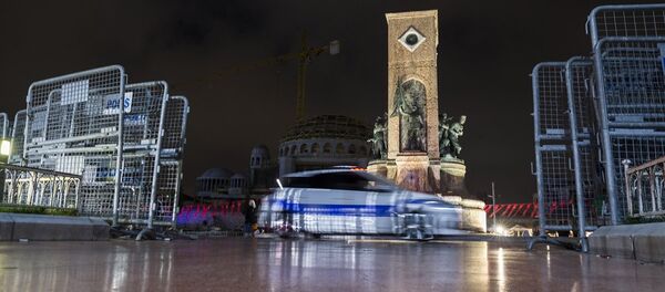Taksim Meydanı'nda 1 Mayıs önlemleri - Sputnik Türkiye