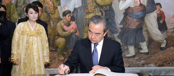 Çin Dışişleri Bakanı Wang Yi Kuzey Kore'de - Sputnik Türkiye
