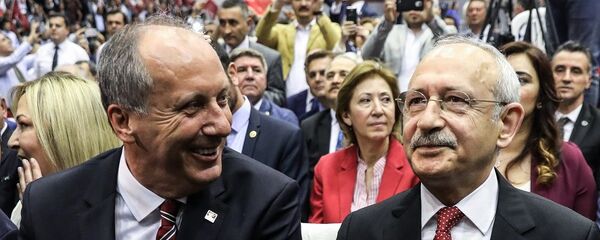 Muharrem İnce - Kemal Kılıçdaroğlu - Sputnik Türkiye