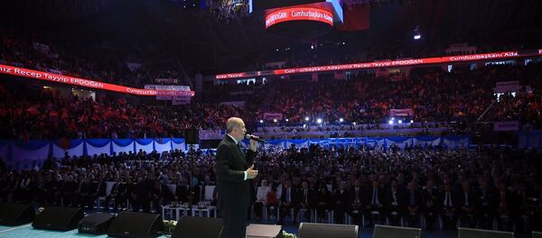 Cumhurbaşkanı ve AK Parti Genel Başkanı Recep Tayyip Erdoğan - Sputnik Türkiye