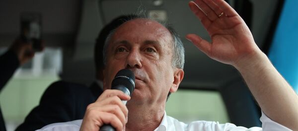 CHP Cumhurbaşkanı Adayı Muharrem İnce-Bursa-Gemlik - Sputnik Türkiye