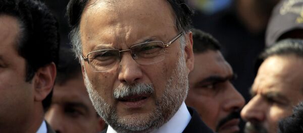 Pakistan İçişleri Bakanı Ahsan İkbal - Sputnik Türkiye