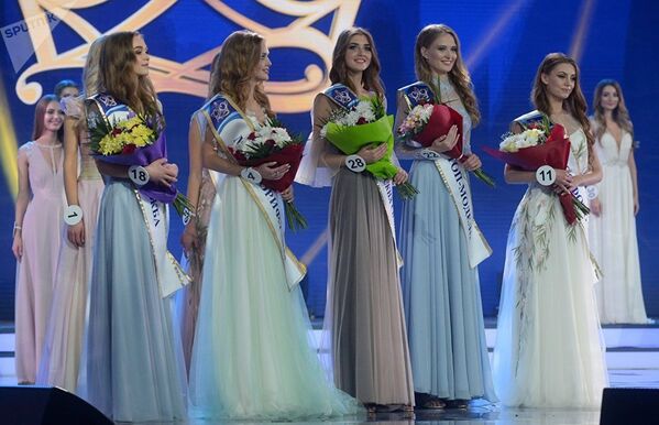 2018 Belarus Güzeli Yarışması'ndan kareler - Sputnik Türkiye