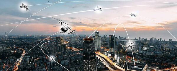 Uçan Taksi-Uber-NASA - Sputnik Türkiye