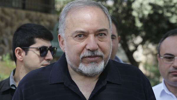 İsrail Savunma Bakanı Avigdor Liberman - Sputnik Türkiye