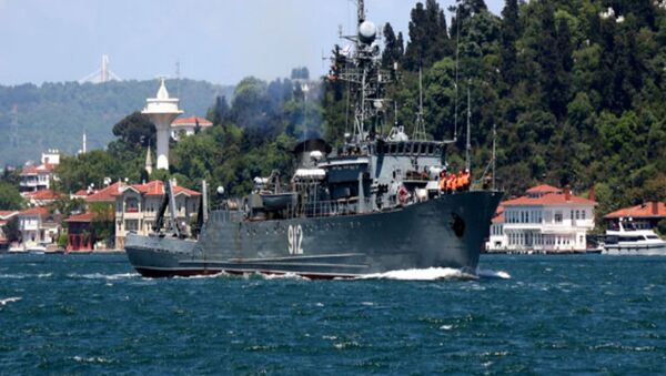 Boğaz-Rus askeri gemisi - Sputnik Türkiye