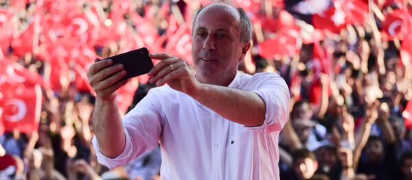 CHP'nin cumhurbaşkanı adayı Muharrem İnce - Sputnik Türkiye