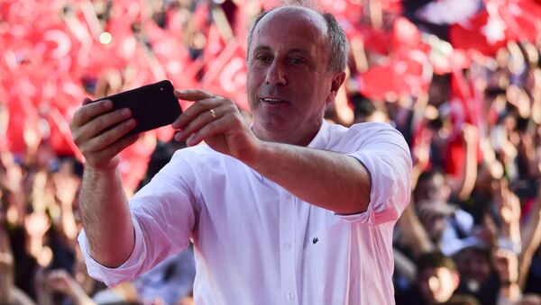 CHP'nin cumhurbaşkanı adayı Muharrem İnce - Sputnik Türkiye